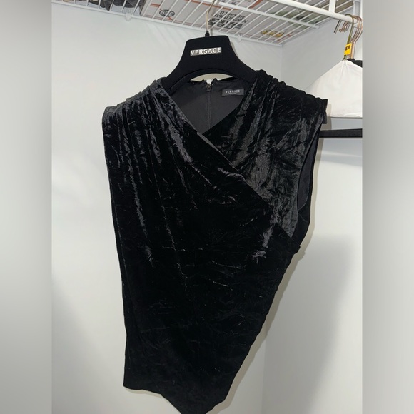 Versace suede runway top 2023 - Picture 2 of 8